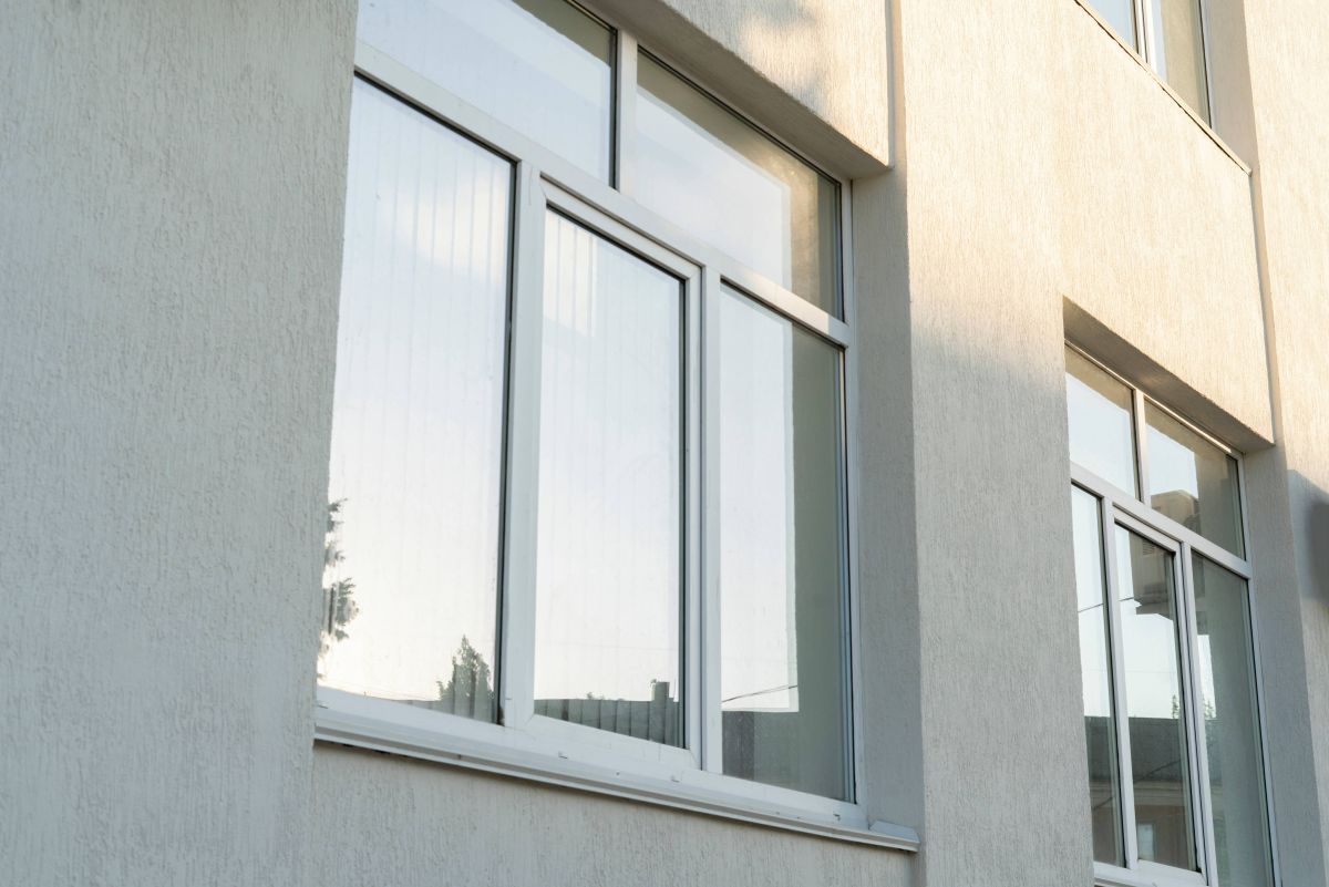 Windows in the Las Vegas desert.